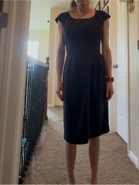 Calvin Klein NWOT navy blue pencil dress
